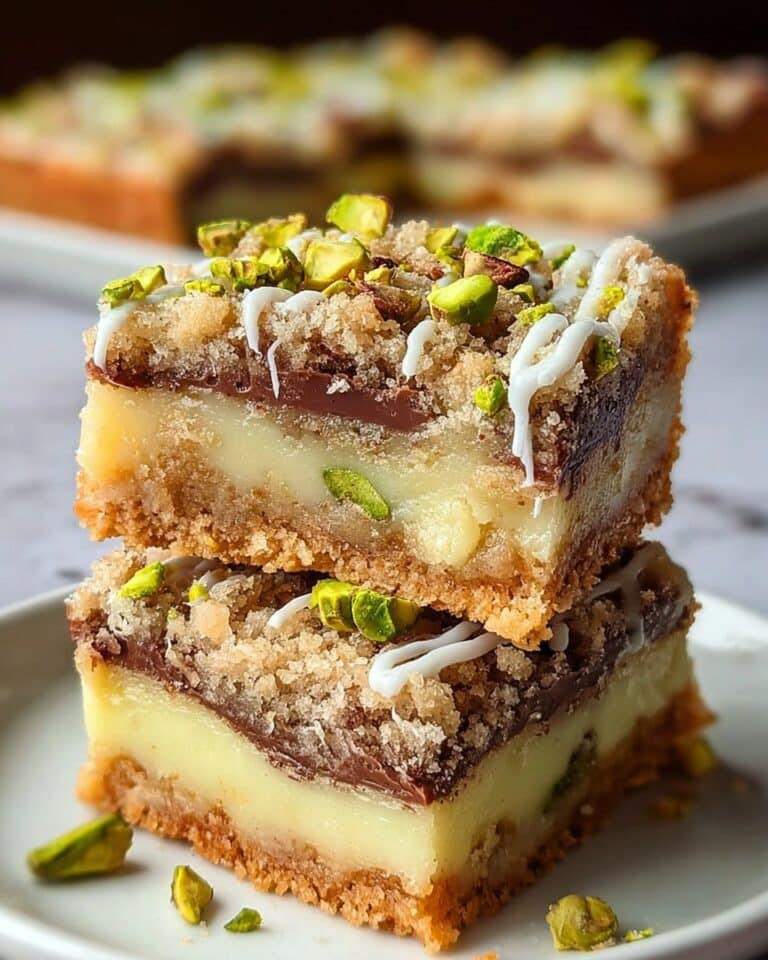 Pistachio Dream Cookie Bars Recipe