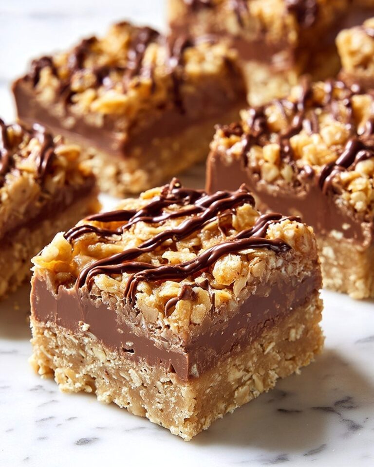 No Bake Chocolate Oatmeal Bars Recipe