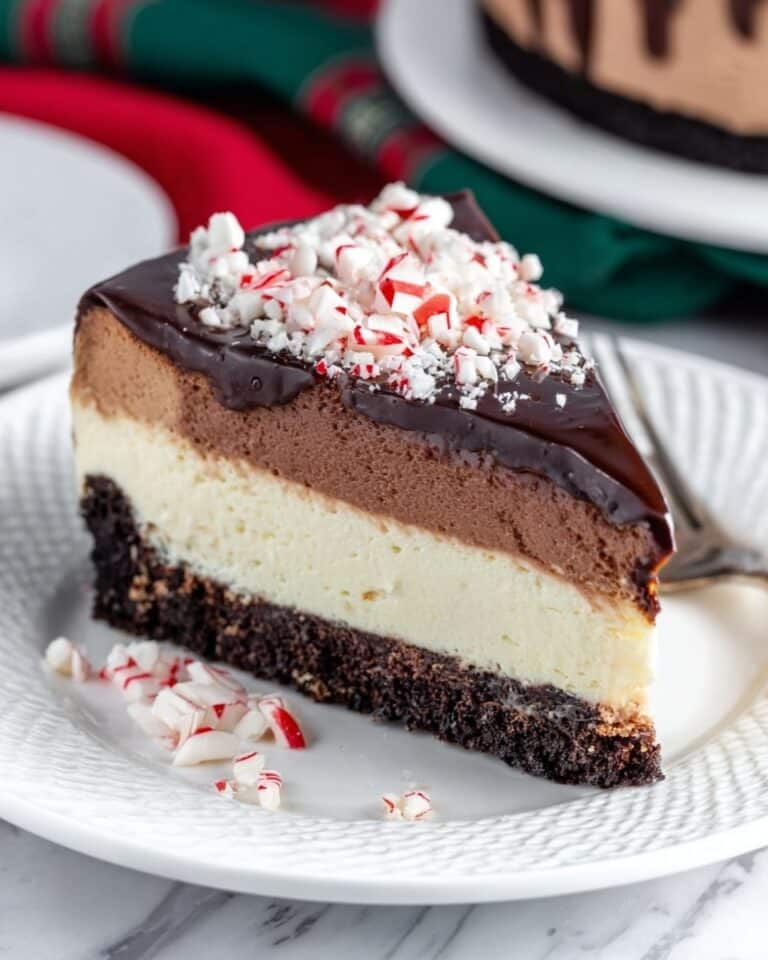 Peppermint Bark Cheesecake Recipe