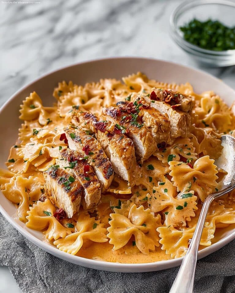 Bang Bang Chicken Pasta Recipe