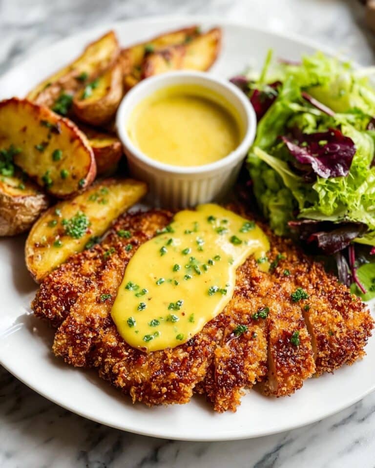 Pretzel Crusted Chicken with Honey Mustard Sauce Recipe