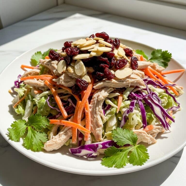 Asian Chicken Cranberry Salad Recipe