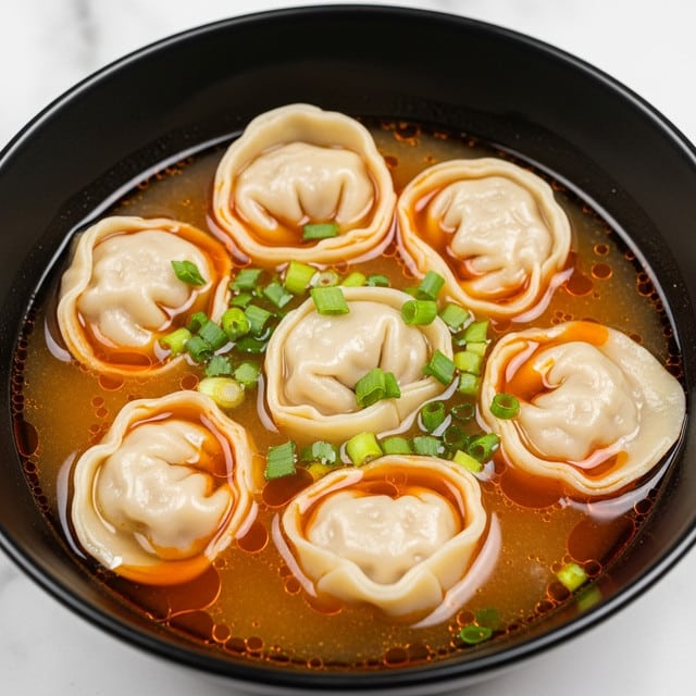 Thai Potsticker Coconut Soup Recipe