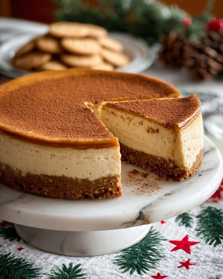 Gingerbread Cheesecake Recipe