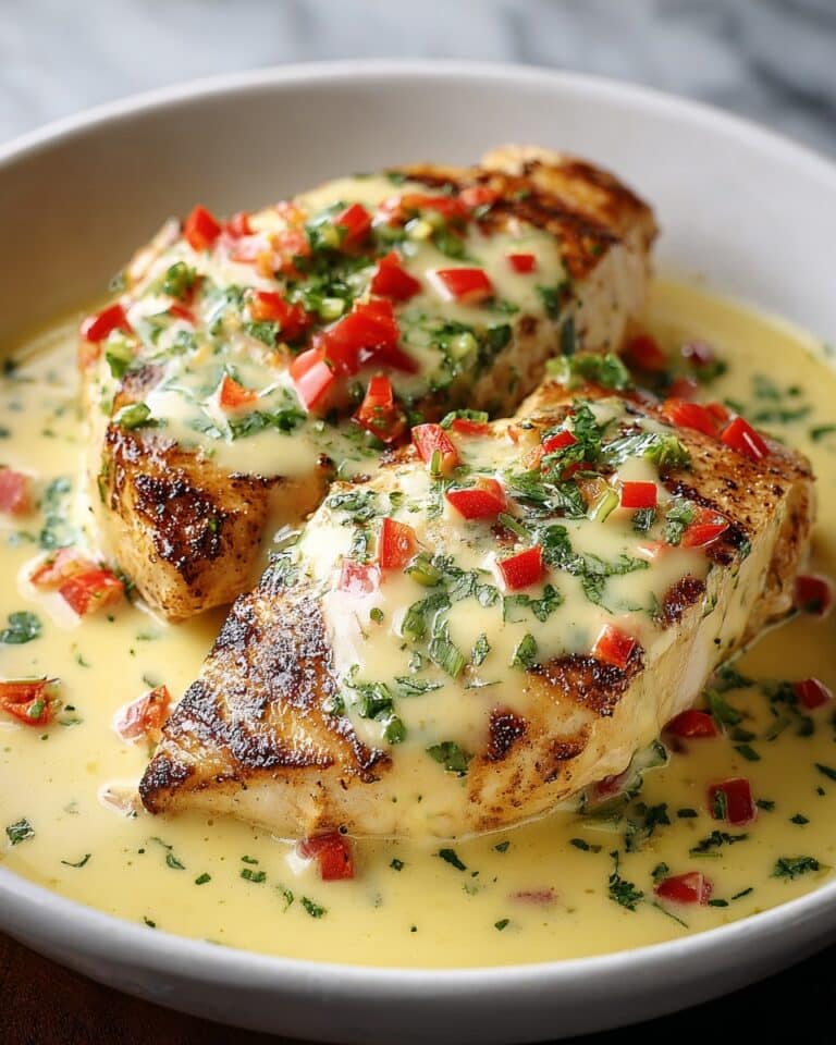 Mexican Chicken with Cheese Sauce Recipe