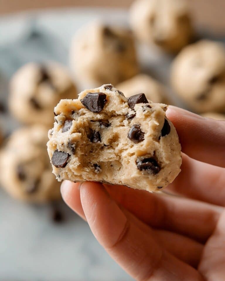 No-Bake Protein Balls With Cookie Dough Flavor Recipe