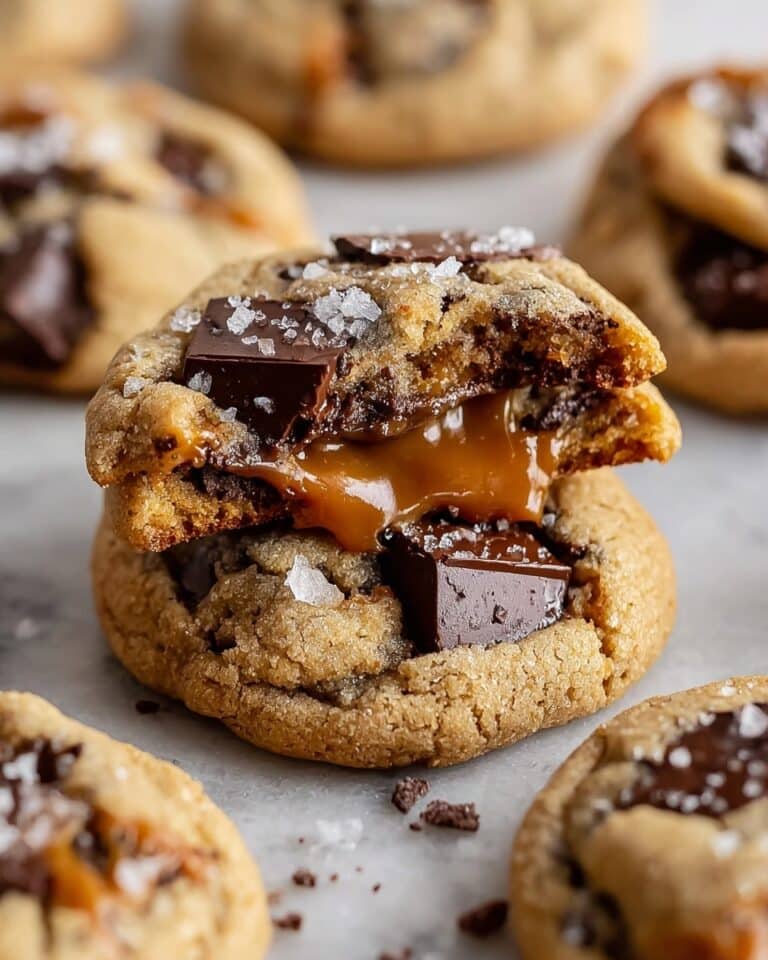 Salted Caramel Chocolate Chip Cookies Recipe