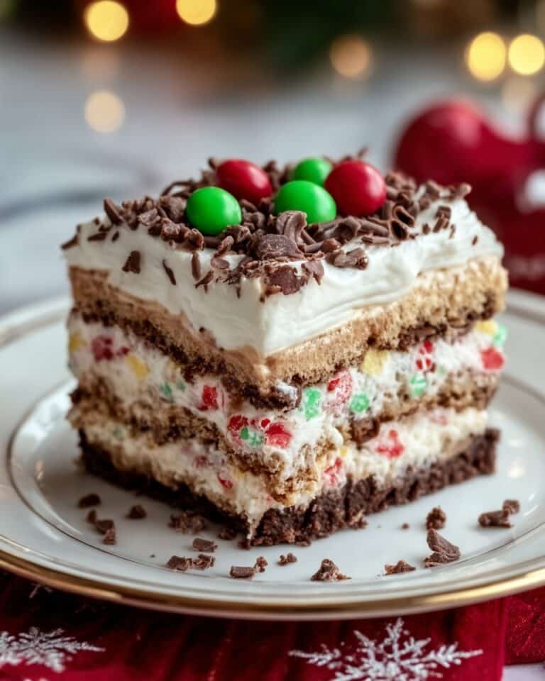 Christmas Cookie Lasagna Recipe