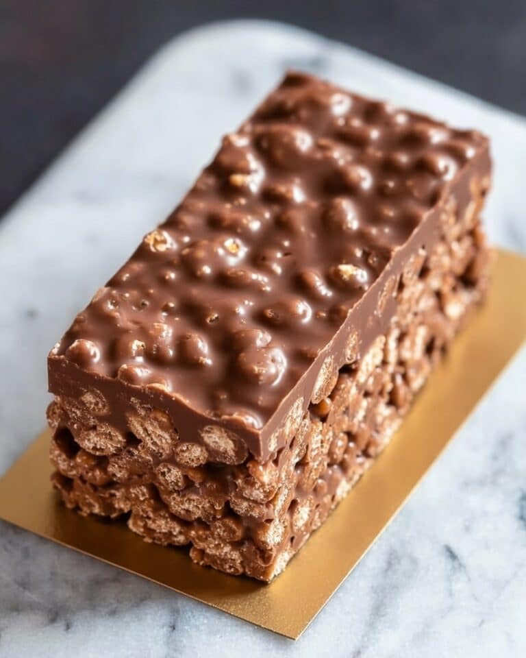 Homemade Crunch Bars Recipe