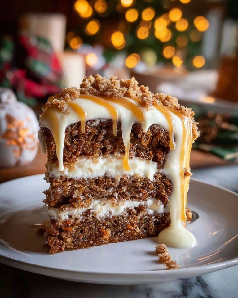 Gingerbread Cake with Cinnamon Molasses Frosting Recipe