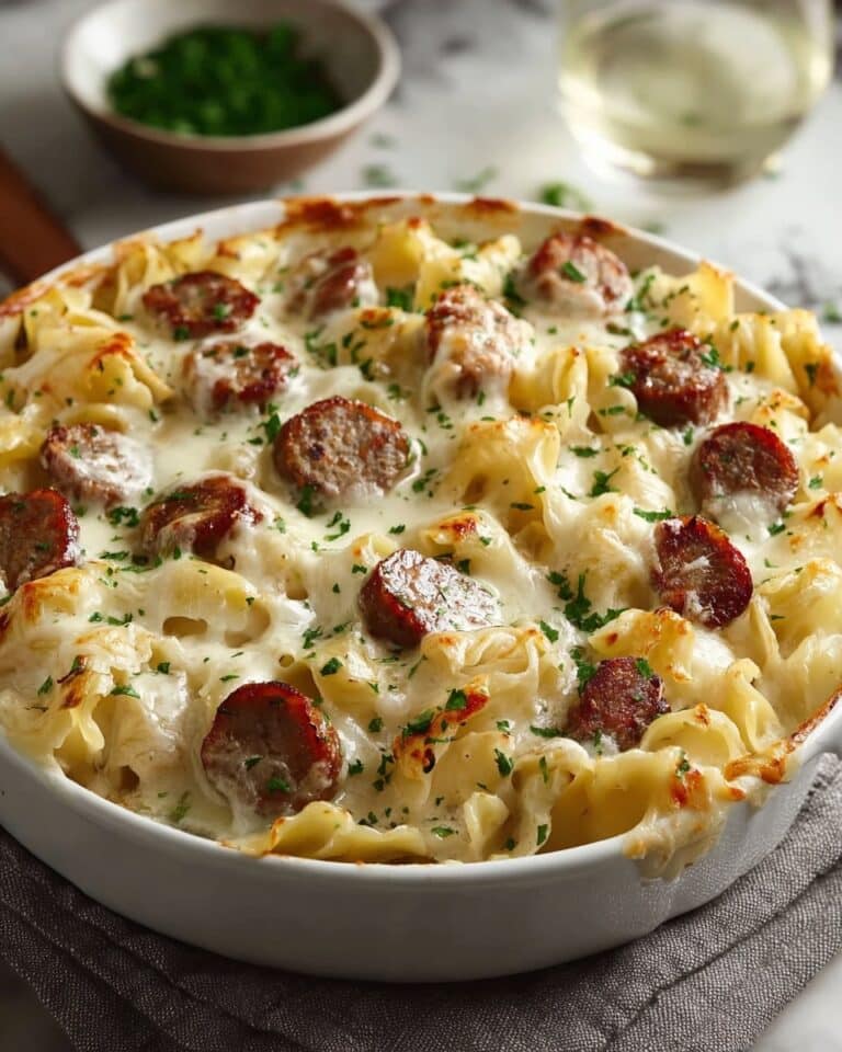 Kielbasa and Pierogi Bake Recipe