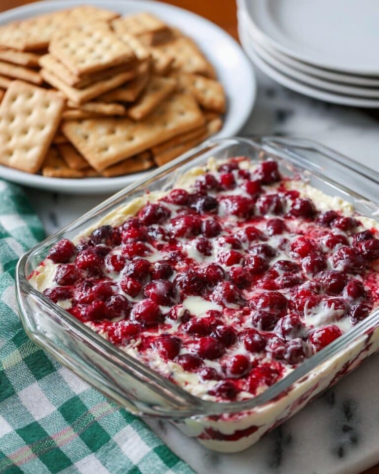 Baked Cranberry Cream Cheese Dip Recipe
