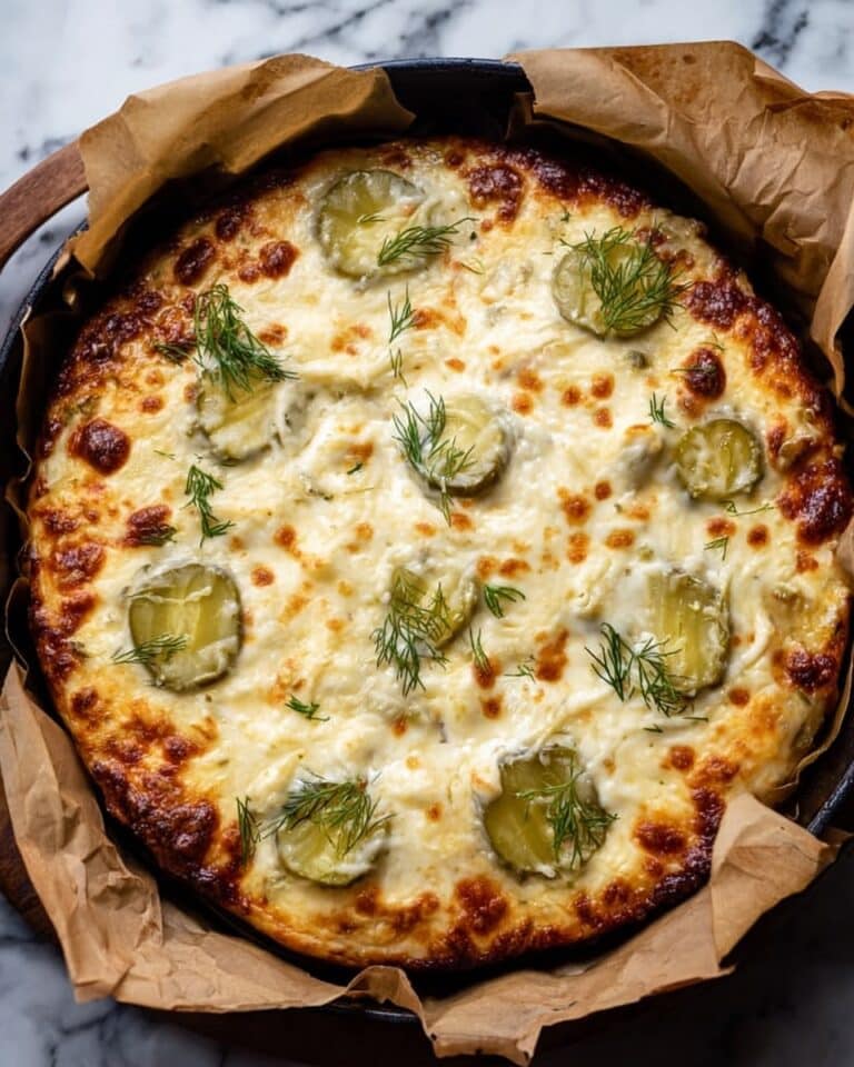 Dill Pickle Focaccia Bread Recipe