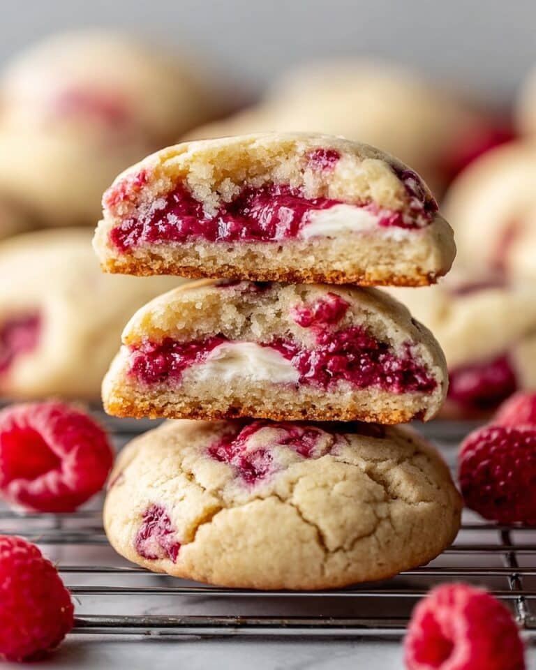 Raspberry Cheesecake Cookies Recipe