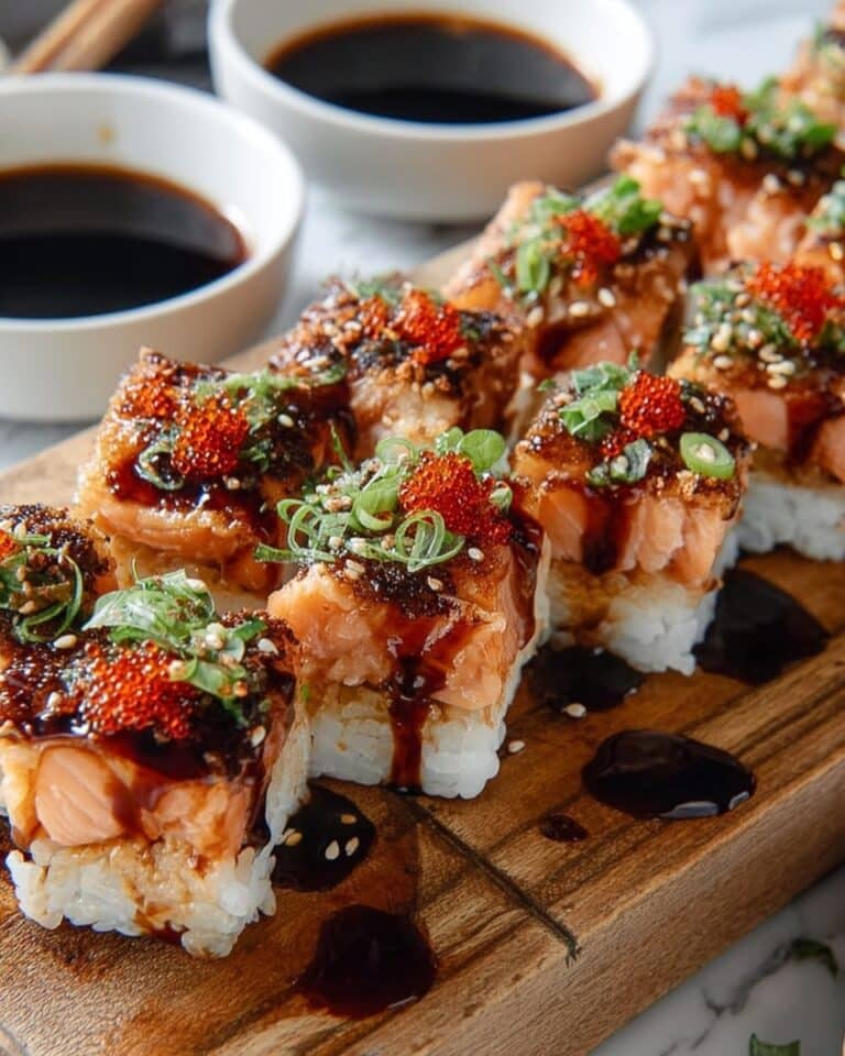 Spicy Salmon Sushi Bake Recipe
