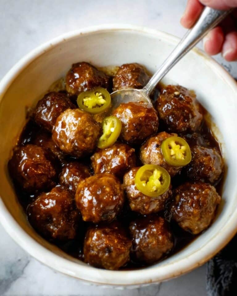Crockpot Mississippi Meatballs Recipe