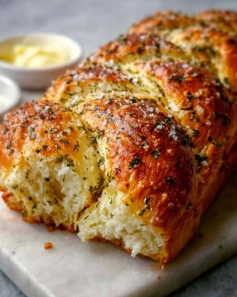 Garlic Parmesan Herb Bread Recipe