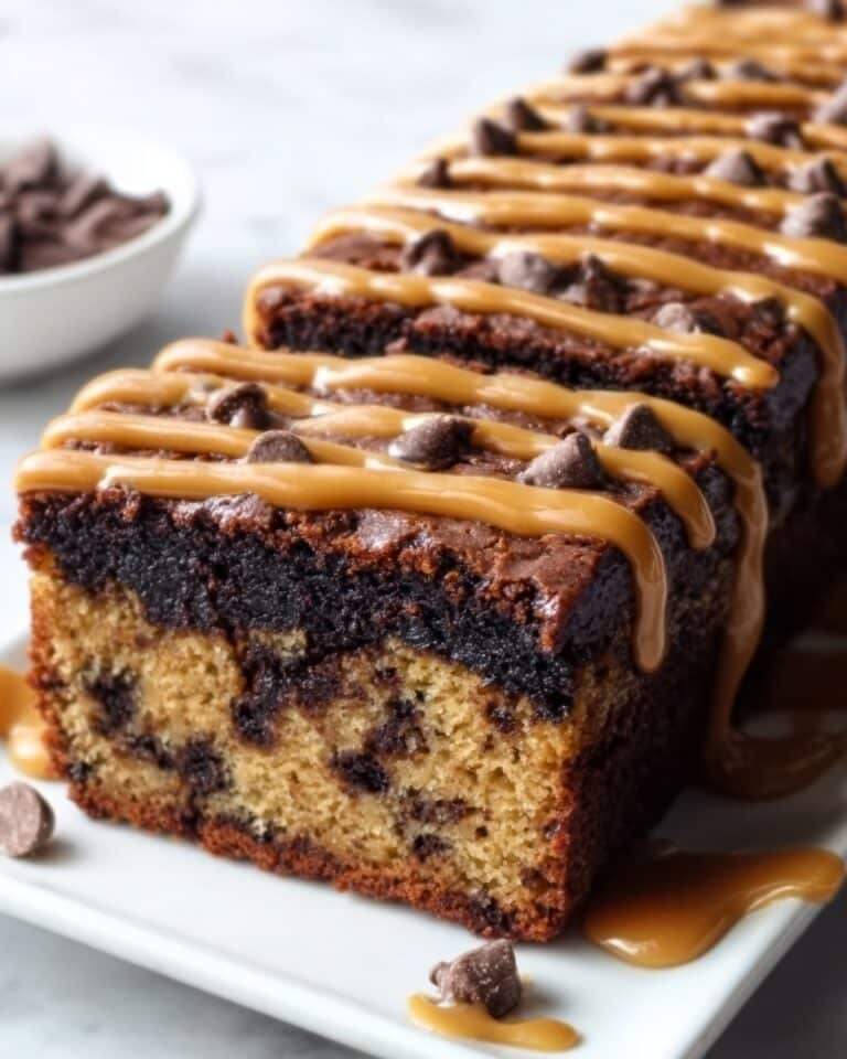Chocolate Peanut Butter Banana Bread Recipe