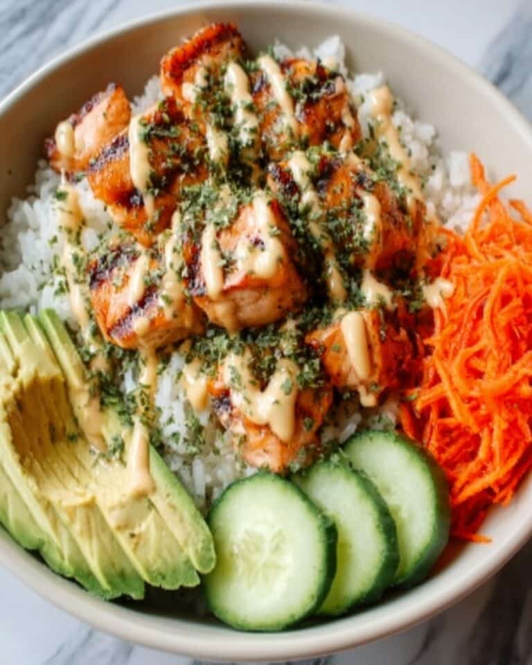 Shrimp Rice Bowls with Spicy Mayo Recipe