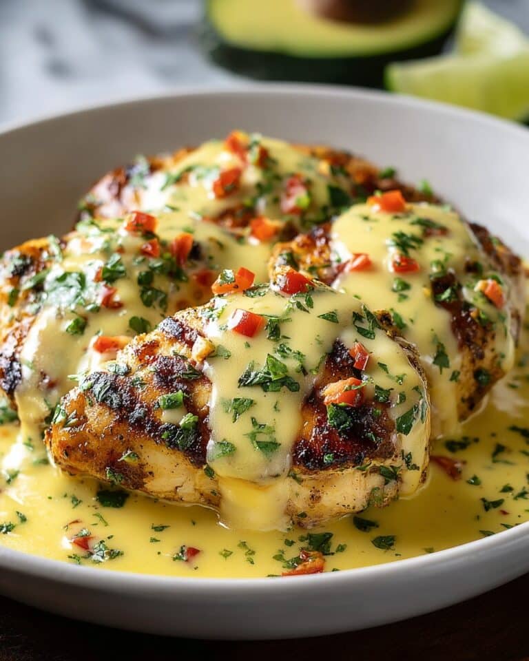 Mexican Chicken with Cheese Sauce Recipe
