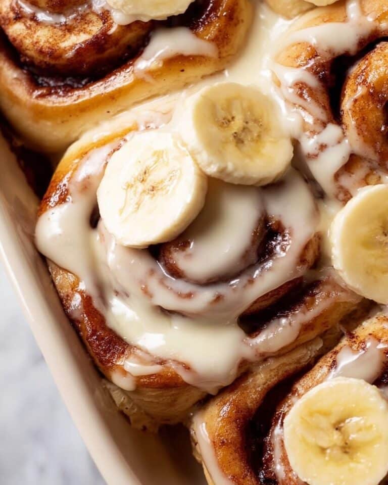 Banana Cinnamon Rolls Recipe
