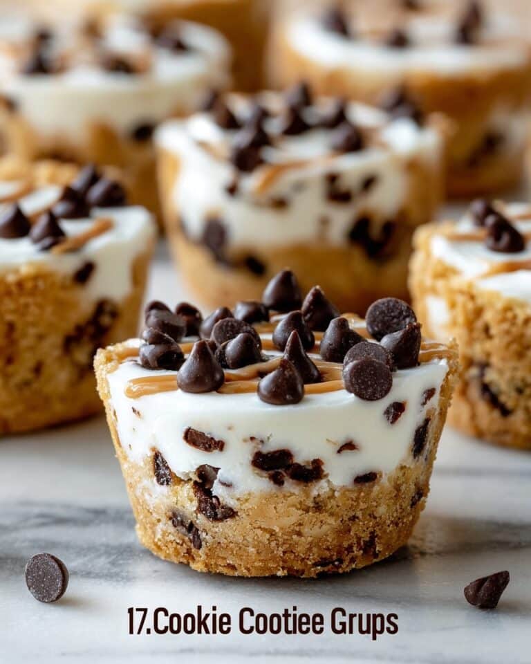 High Protein Yogurt Cookie Dough Cups for an Easy Guilt-Free Dessert Recipe