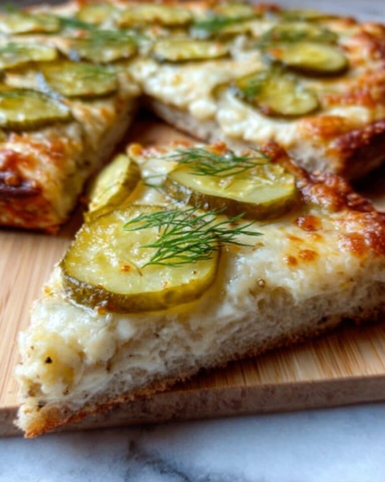 Amazing Dill Pickle Pizza Recipe