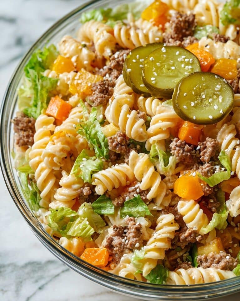 Big Mac Pasta Salad Recipe