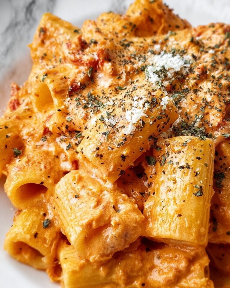 Roasted Red Pepper Rigatoni Recipe