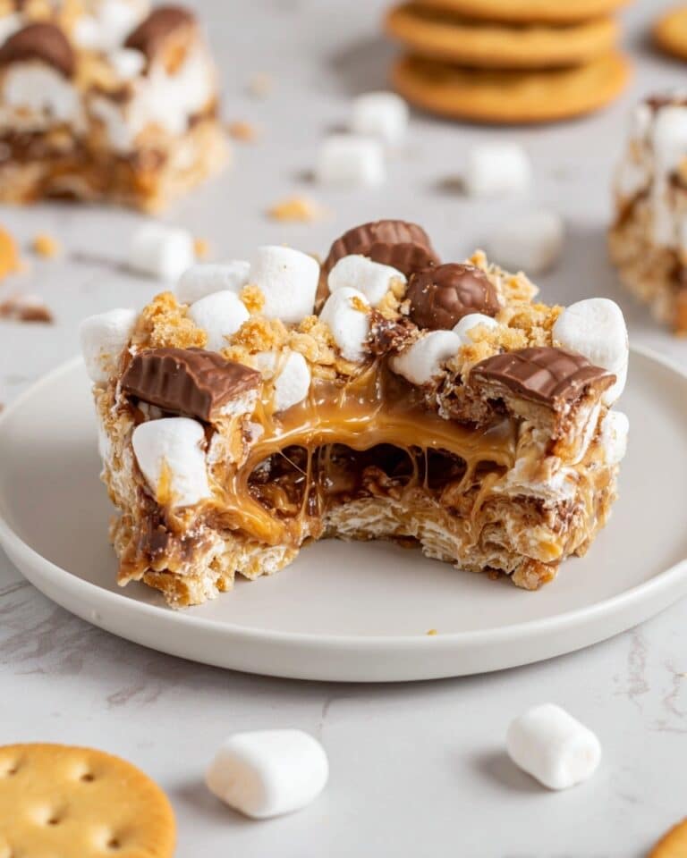 Rolo Ritz Marshmallow Treats Recipe