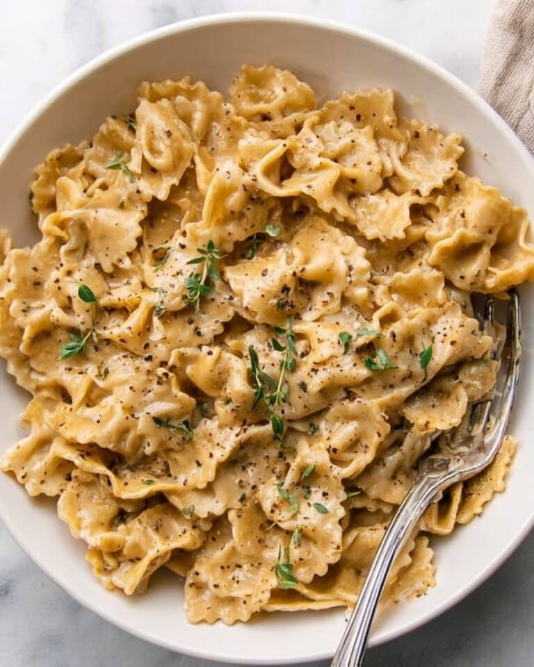 The BEST French Onion Pasta Recipe