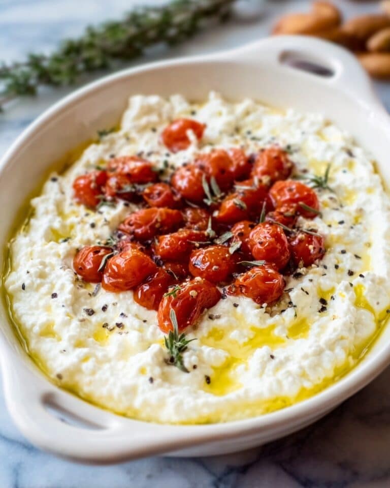 Roasted Garlic Goat Cheese Dip Recipe