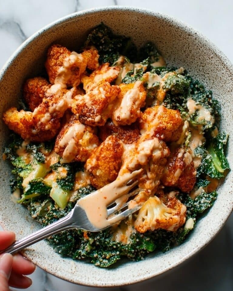 Crispy Buffalo Tofu with Caesar Salad Recipe