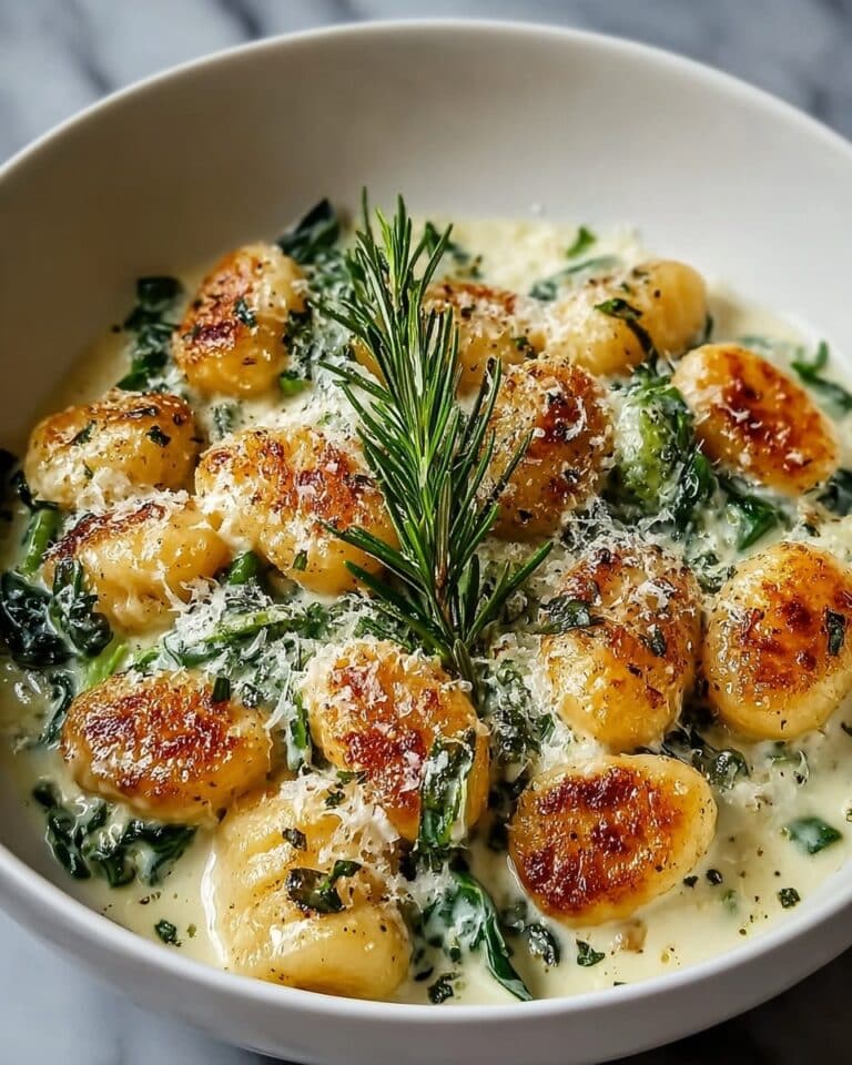 Millionaire Gnocchi with Creamy Sauce Recipe