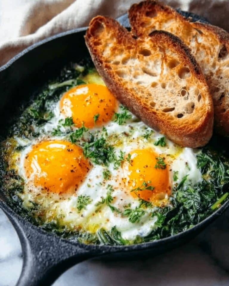 Spanish Garlic Eggs Recipe
