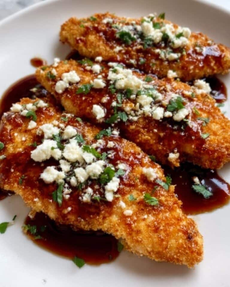 Crispy Hot Honey Feta Chicken Recipe