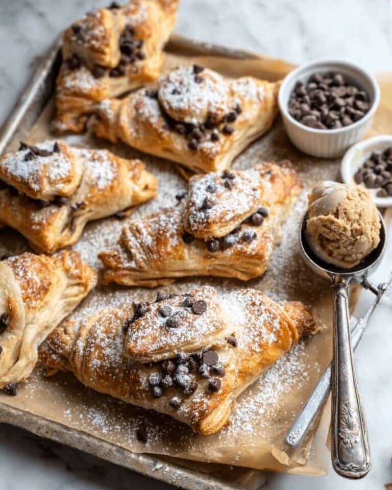 Cookie Croissant with Chocolate Chips Recipe
